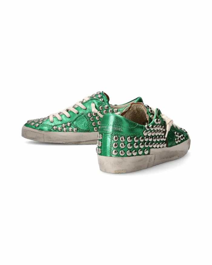 Women Prsx Sneakers Green Shoes Paris Philippe Model Paris Casual