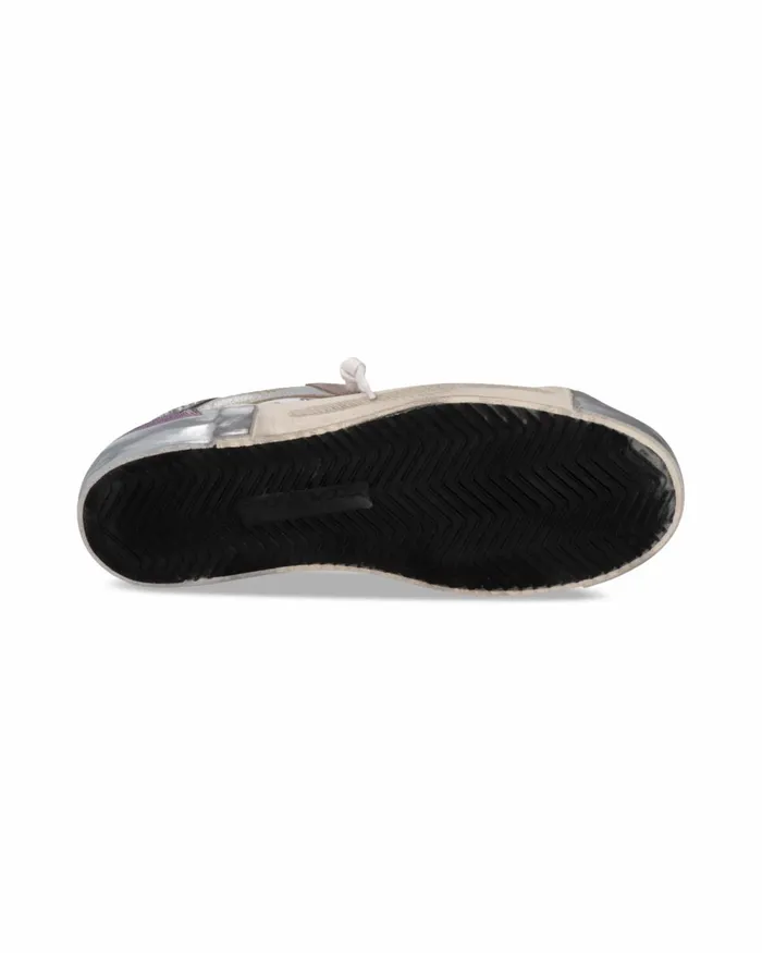 Women Prsx Sneakers WhiteViolet Shoes Philippe Model Paris Casual