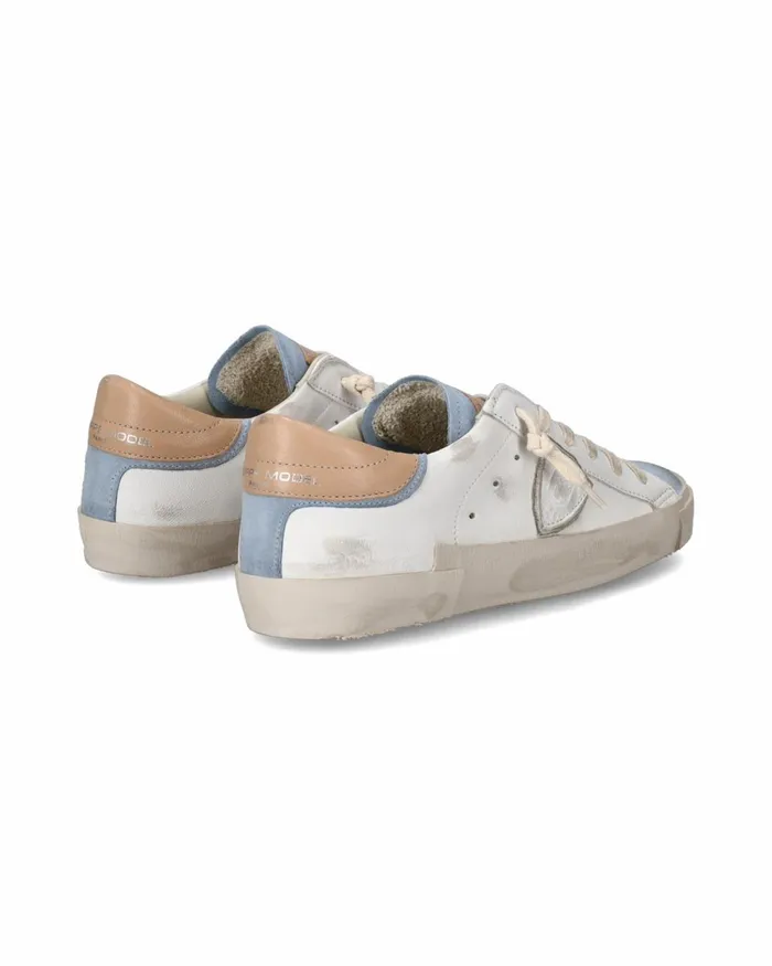 Women Prsx WhiteBlue Sneakers Paris Philippe Model Paris Casual