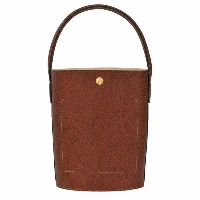 Women pure S Bucket Bag Brown Longchamp Handbags