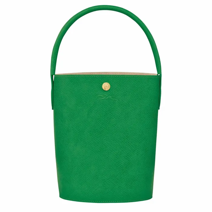 Women pure S Bucket Bag Green Longchamp Handbags