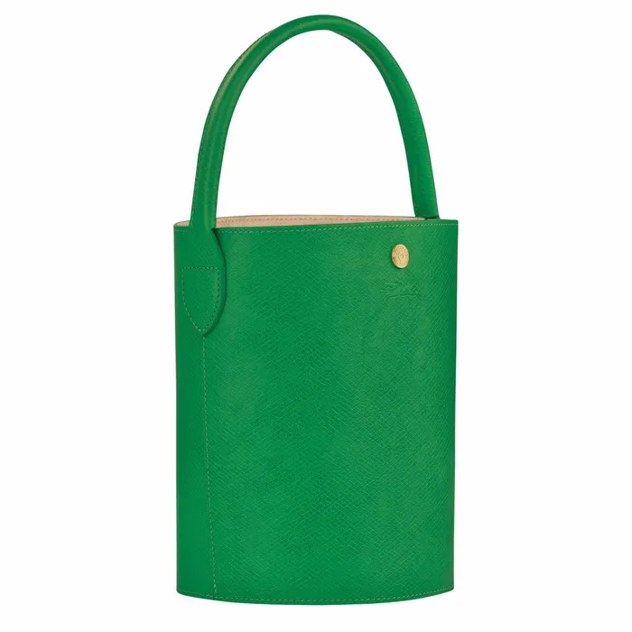 Women pure S Bucket Bag Green Longchamp Handbags
