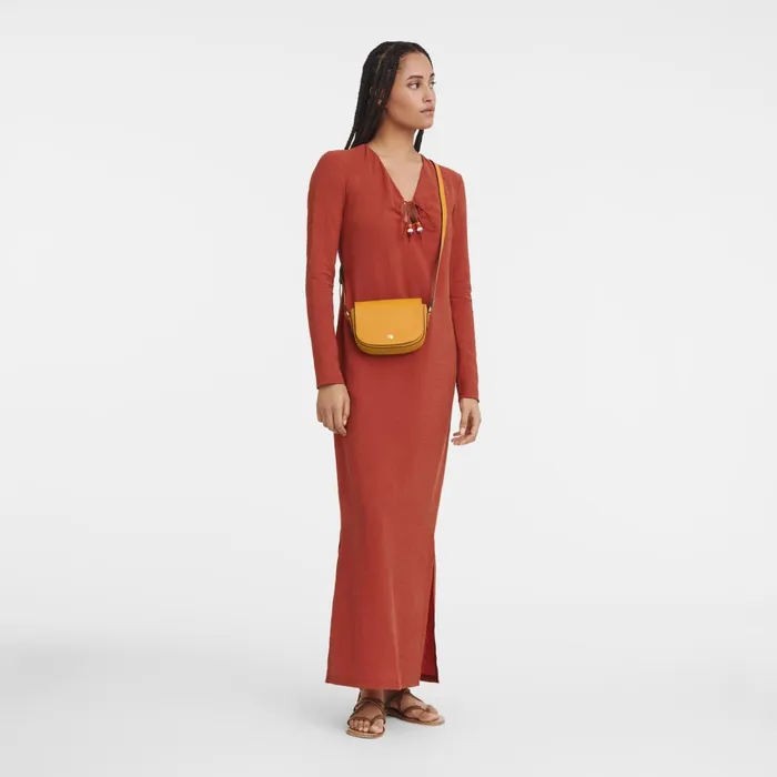 Women pure XS Crossbody Bag Apricot Longchamp Crossbody Bags