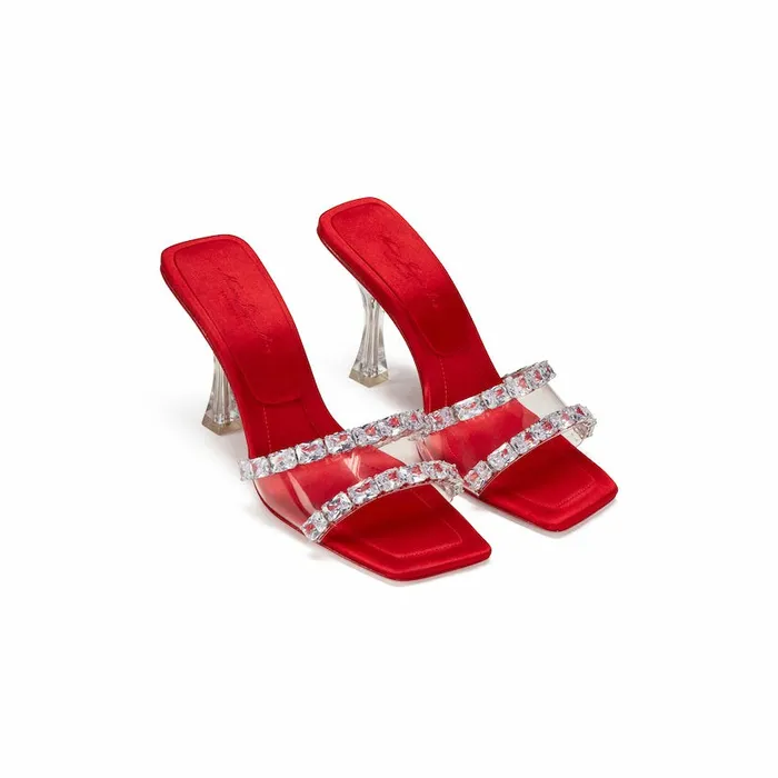 Women Red Sandals Nana Jacqueline Shoes