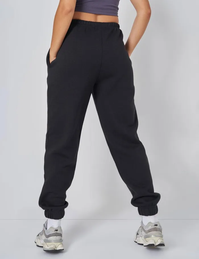 Women Relaxed Fit Cuffed Jogger Black Black Public Desire Jogger and Leggings