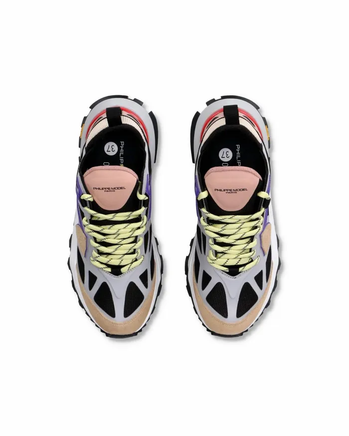 Women Rocx Sneakers GrayBlack Shoes Paris Philippe Model Paris Running
