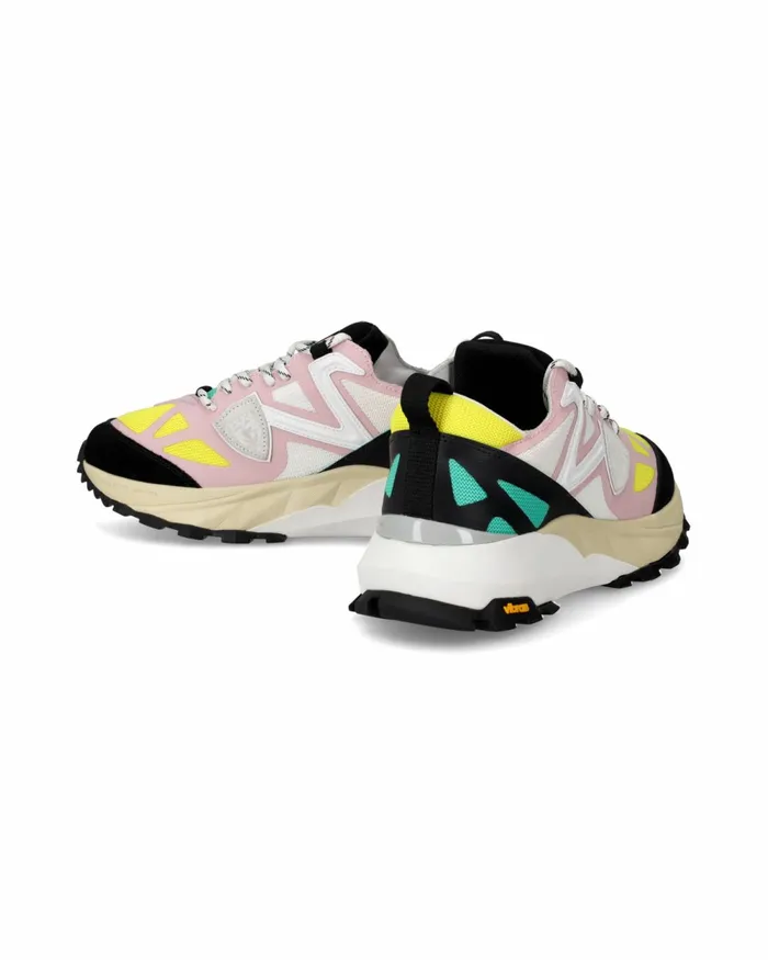 Women Rocx Sneakers RoseYellow Shoes Paris Philippe Model Paris Street
