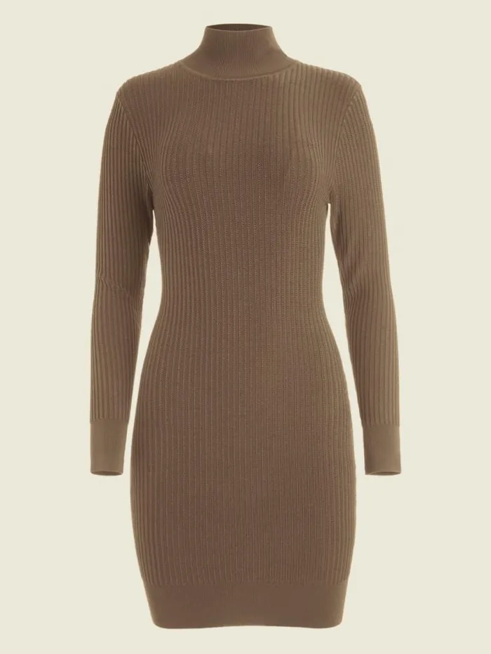 Women Sabrina Turtleneck Sweater Dress Cocopop Marciano Dresses Women Sabrina Turtleneck Sweater Dress Cocopop Marciano Dresses