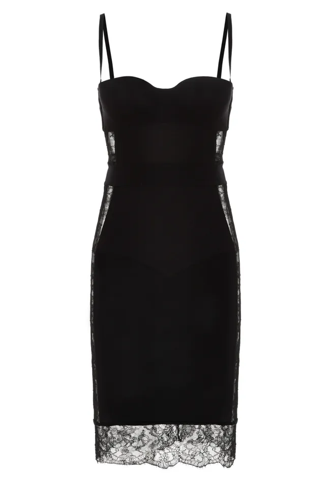 Women Shapewear La Perla Black Padded Underwired Dress