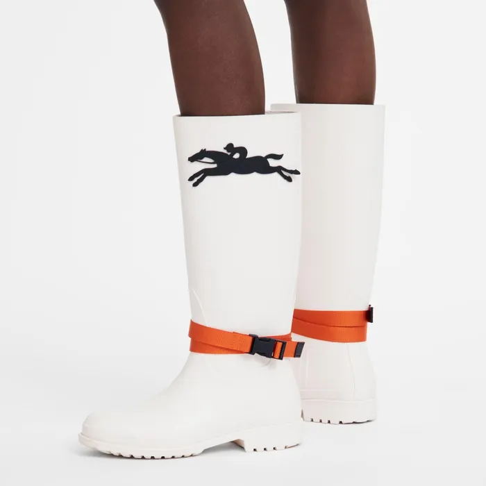 Women Shoes Accessories Orange Longchamp Shoes Straps