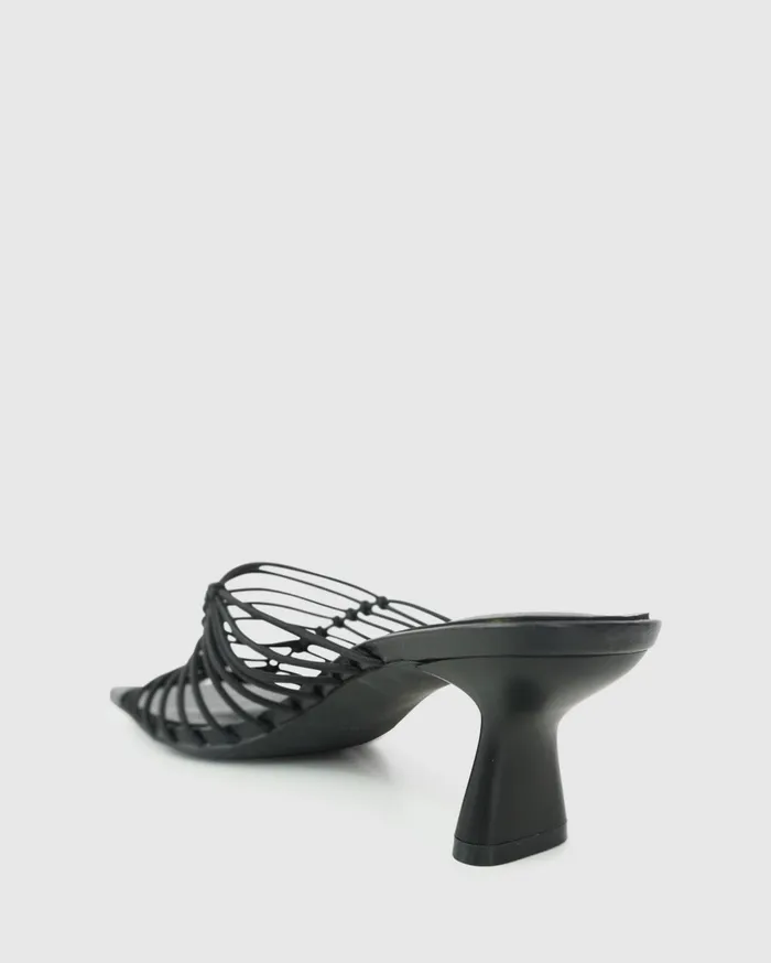 Women Shoes Belle and Bloom About Last Night Strappy Heel 8211 Black