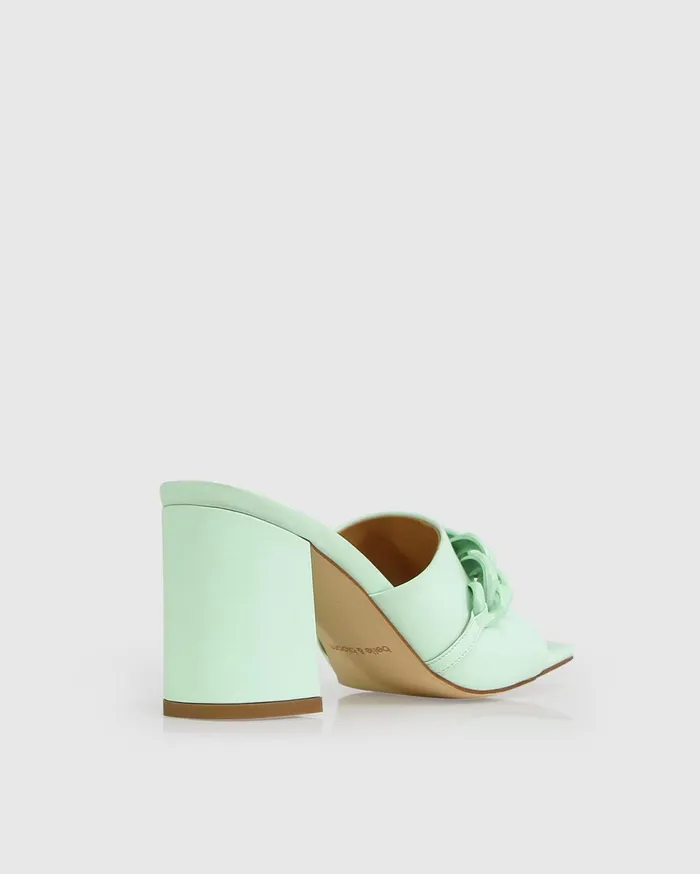Women Shoes Belle and Bloom Walking With You Mule 8211 Mint