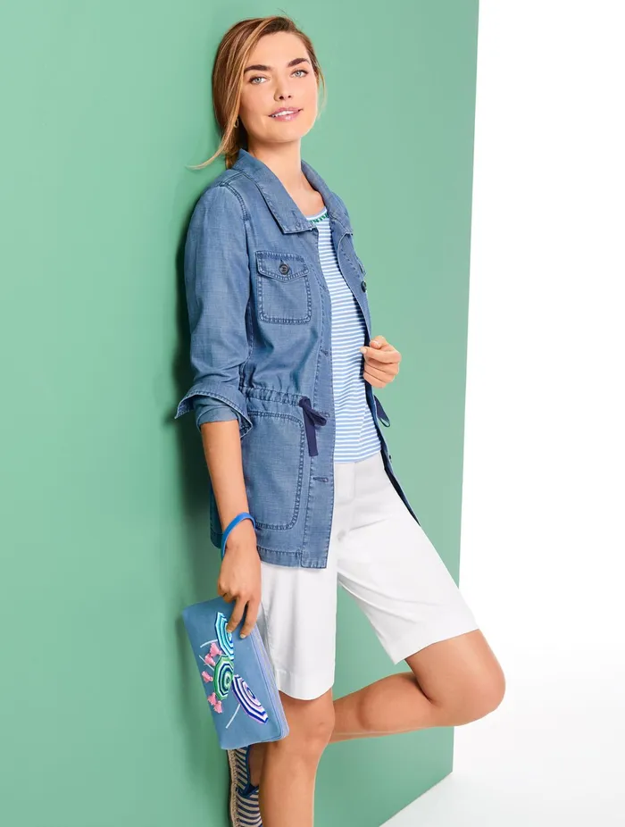 Women Shorts Talbots Perfect Bermuda Shorts Black