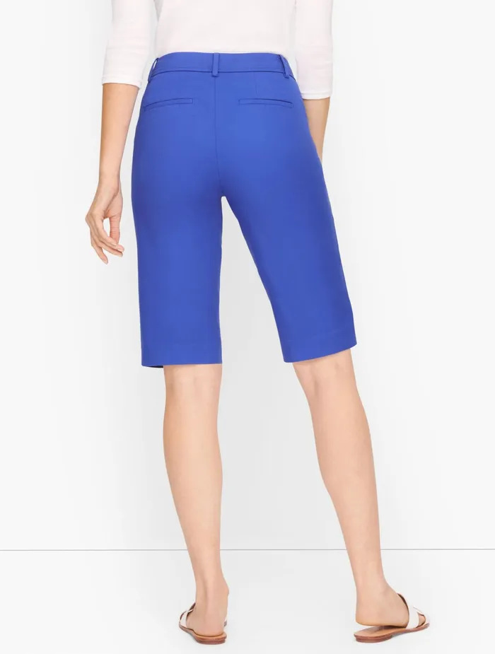 Women Shorts Talbots Perfect Shorts Indigo Blue