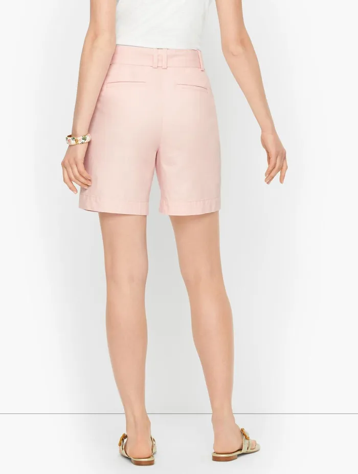 Women Shorts Talbots Tie Waist Shorts Black