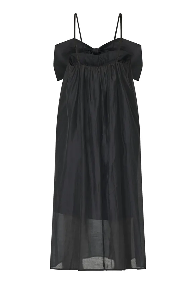 Women Sisters Point Dresses ESADR Black