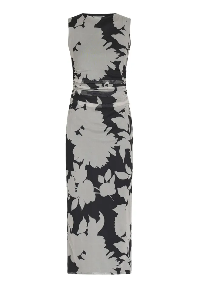 Women Sisters Point Dresses ESMEDR4 Black Flower