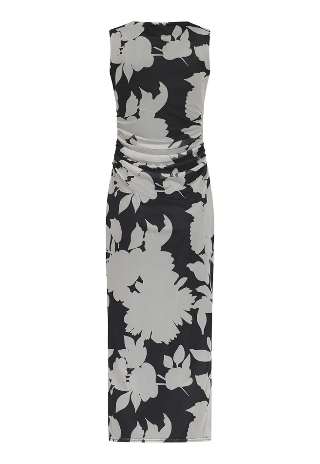 Women Sisters Point Dresses ESMEDR4 Black Flower