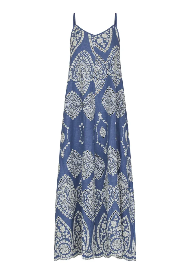 Women Sisters Point Dresses GILMASTDR Denim Bluecream