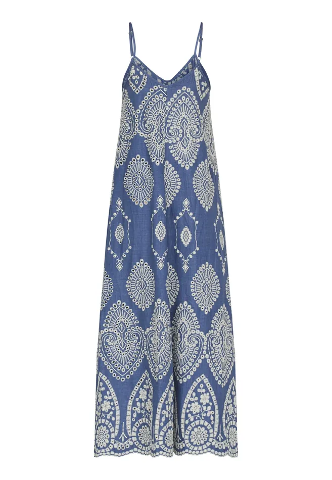 Women Sisters Point Dresses GILMASTDR Denim Bluecream