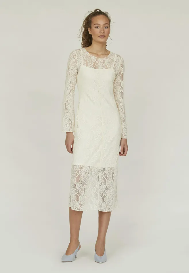 Women Sisters Point Dresses VARONADR Cream