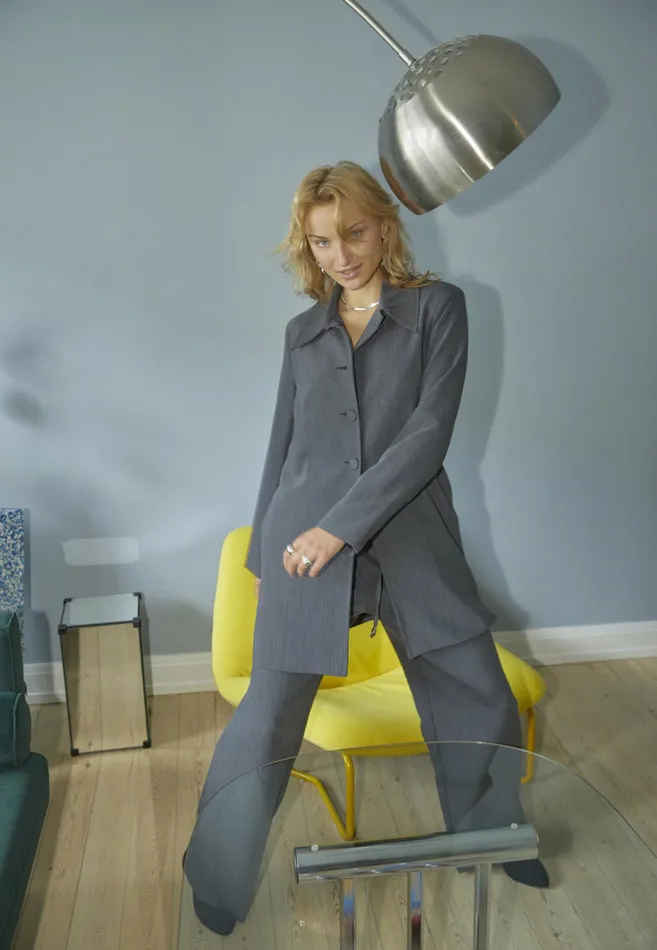 Women Sisters Point Jackets and Waistcoats GITAJA1 Dgrey Mel