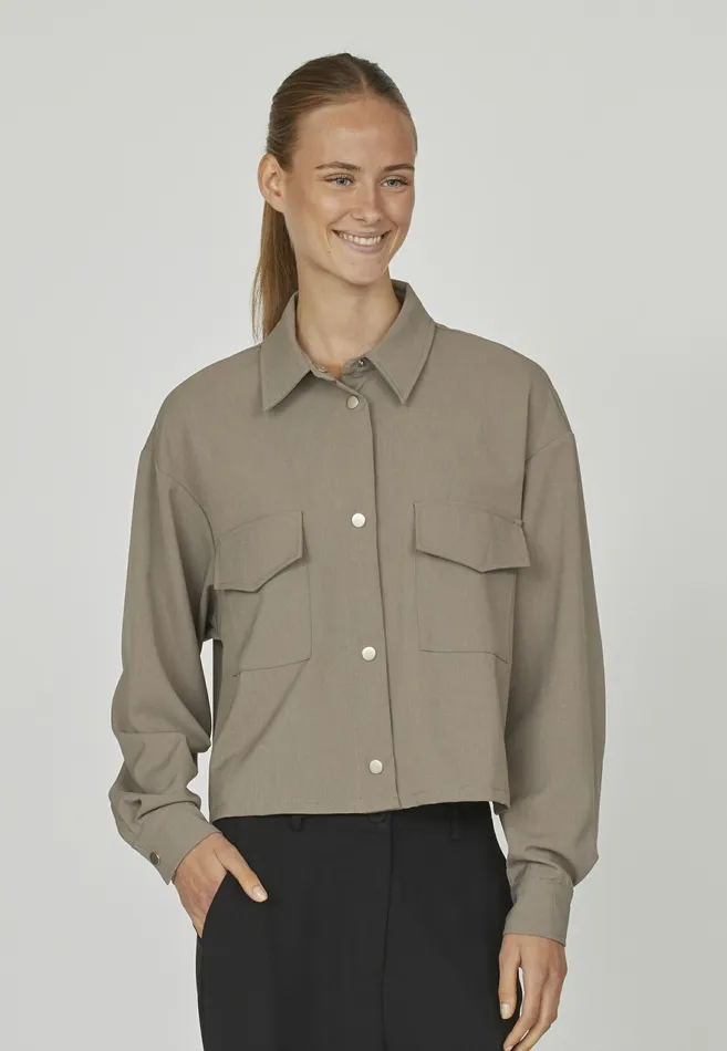 Women Sisters Point Jackets and Waistcoats NYLAJA Dark Beige