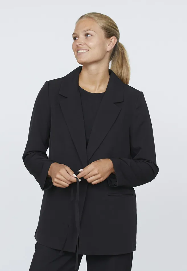 Women Sisters Point Jackets and Waistcoats VEGALBL Black