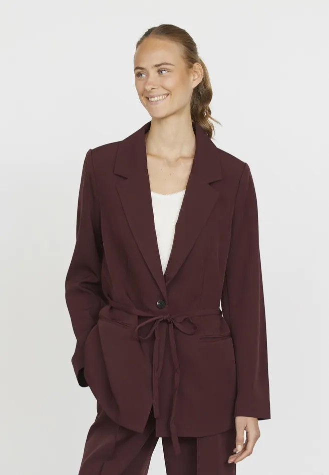 Women Sisters Point Jackets and Waistcoats VEGALBL Bordeaux