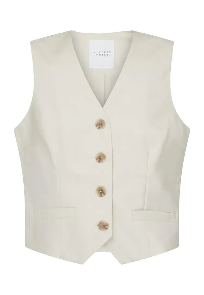 Women Sisters Point Jackets and Waistcoats VILSAVE Porcelain