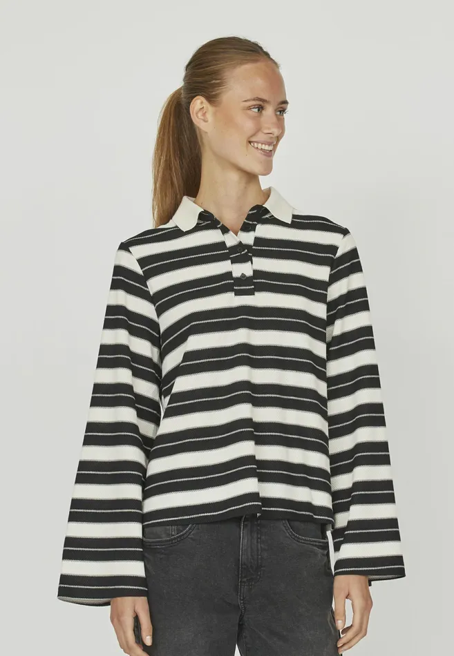 Women Sisters Point Knitwear EVASALS Creamblack