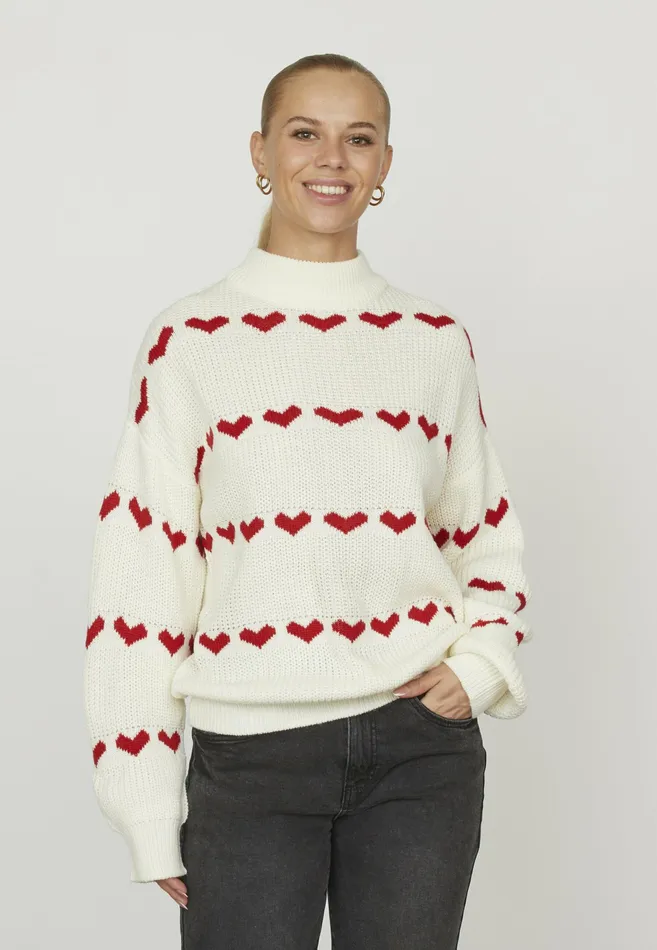 Women Sisters Point Knitwear HILSAPU Creamruby