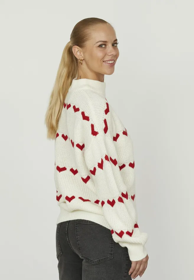 Women Sisters Point Knitwear HILSAPU Creamruby