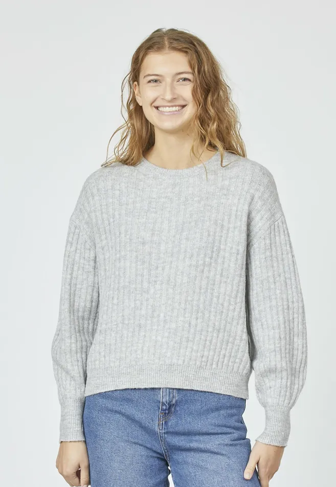 Women Sisters Point Knitwear HOLEAPU Lgrey Mel