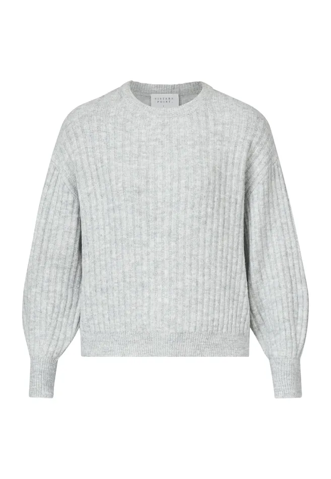 Women Sisters Point Knitwear HOLEAPU Lgrey Mel