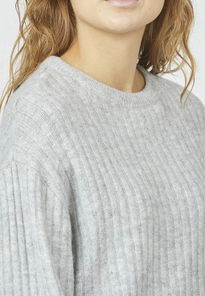 Women Sisters Point Knitwear HOLEAPU Lgrey Mel