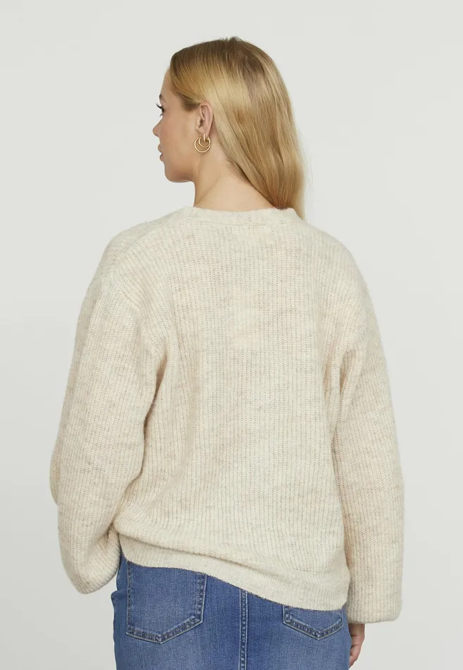 Women Sisters Point Knitwear LUIVCA L Sand Mel