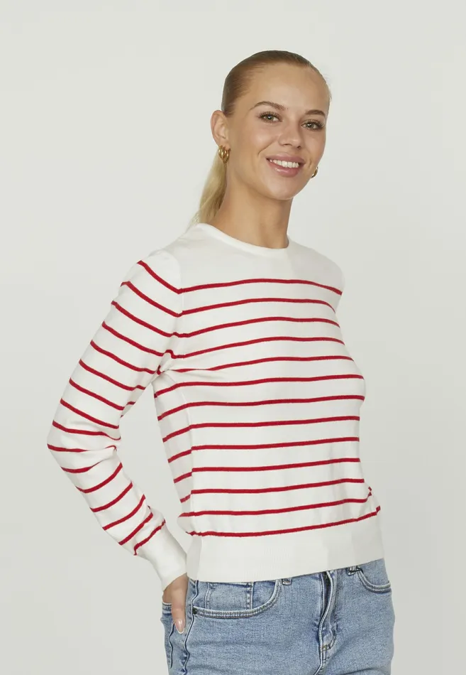 Women Sisters Point Knitwear MALDILS Creamruby