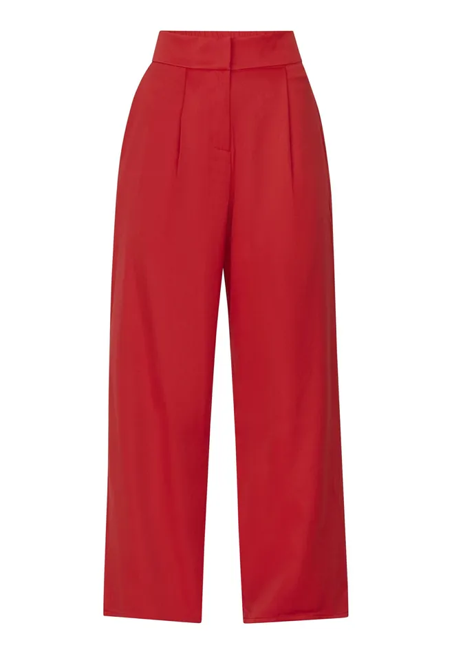 Women Sisters Point Pants and Jeans GALYAPPA Red