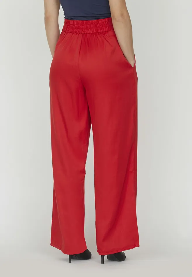 Women Sisters Point Pants and Jeans GALYAPPA Red