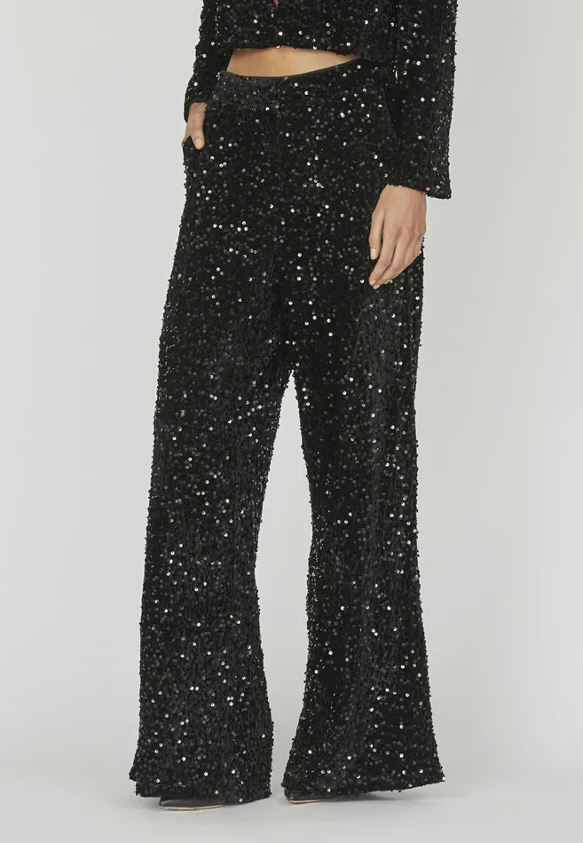 Women Sisters Point Pants and Jeans NYLAPA2 Black