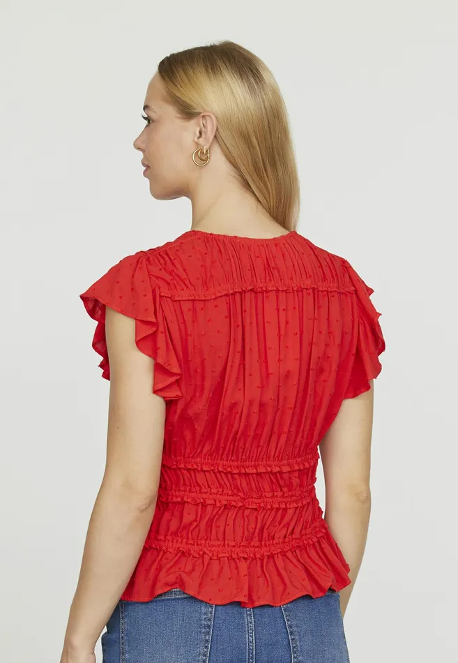 Women Sisters Point Shirts and Blouses EFASSS1 Ruby