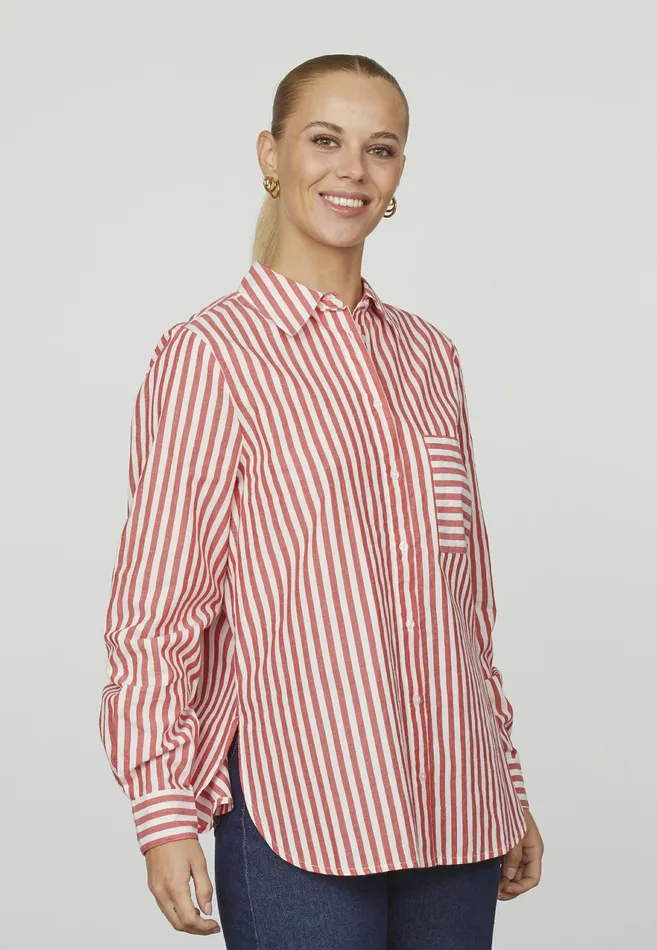 Women Sisters Point Shirts and Blouses VIRRASH3 Redwhite