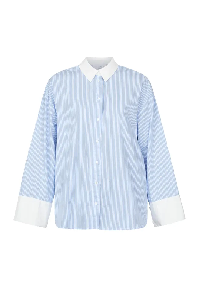 Women Sisters Point Shirts and Blouses VISKASH Bluewhite