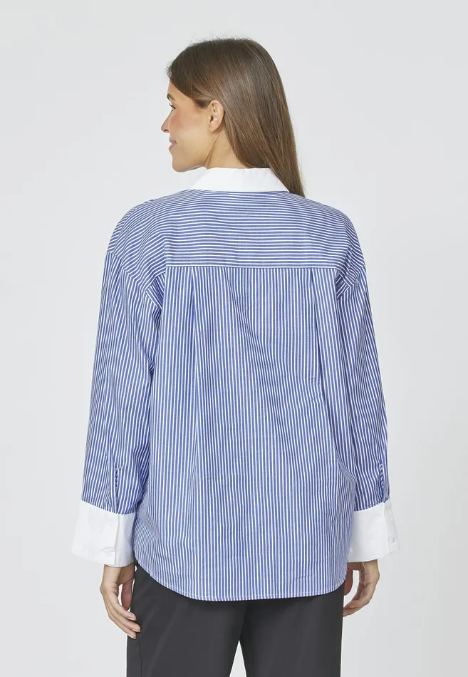 Women Sisters Point Shirts and Blouses VISKASH D Bluewhite