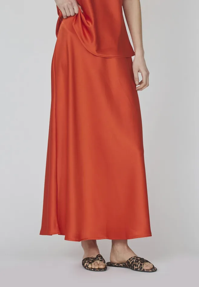 Women Sisters Point Skirts NGEWOSK1 Burned Orange