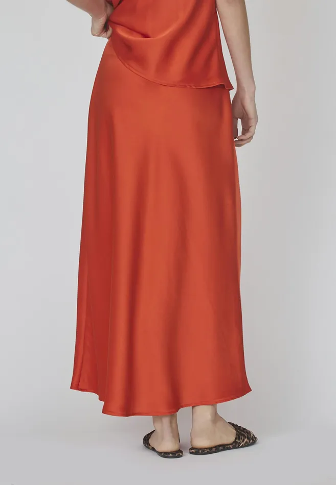 Women Sisters Point Skirts NGEWOSK1 Burned Orange