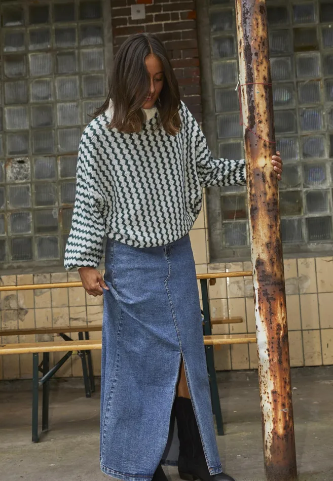 Women Sisters Point Skirts OLIALSK Medium Blue