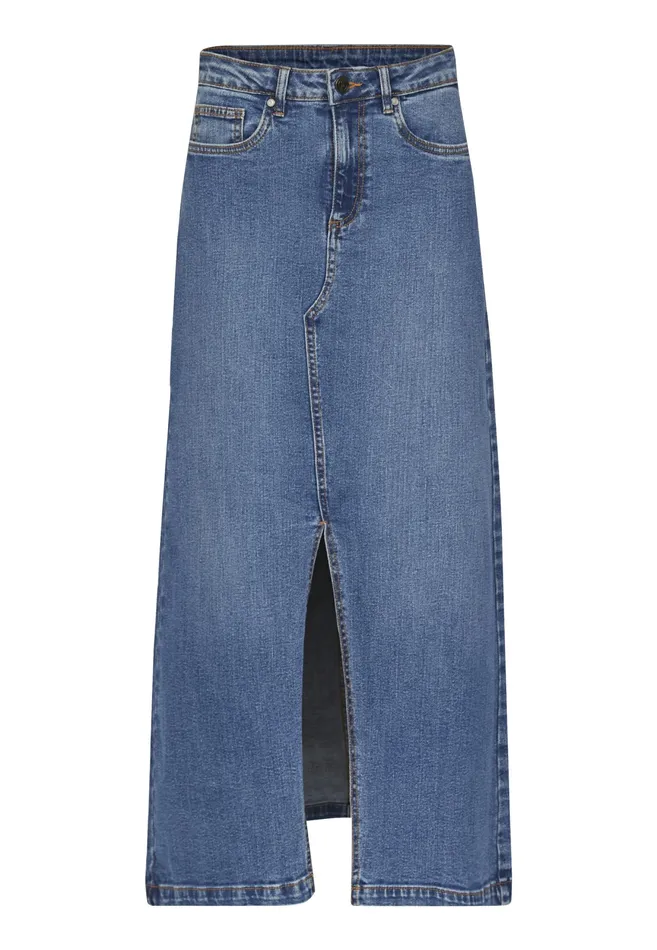 Women Sisters Point Skirts OLIALSK3 Mid Blue Wash