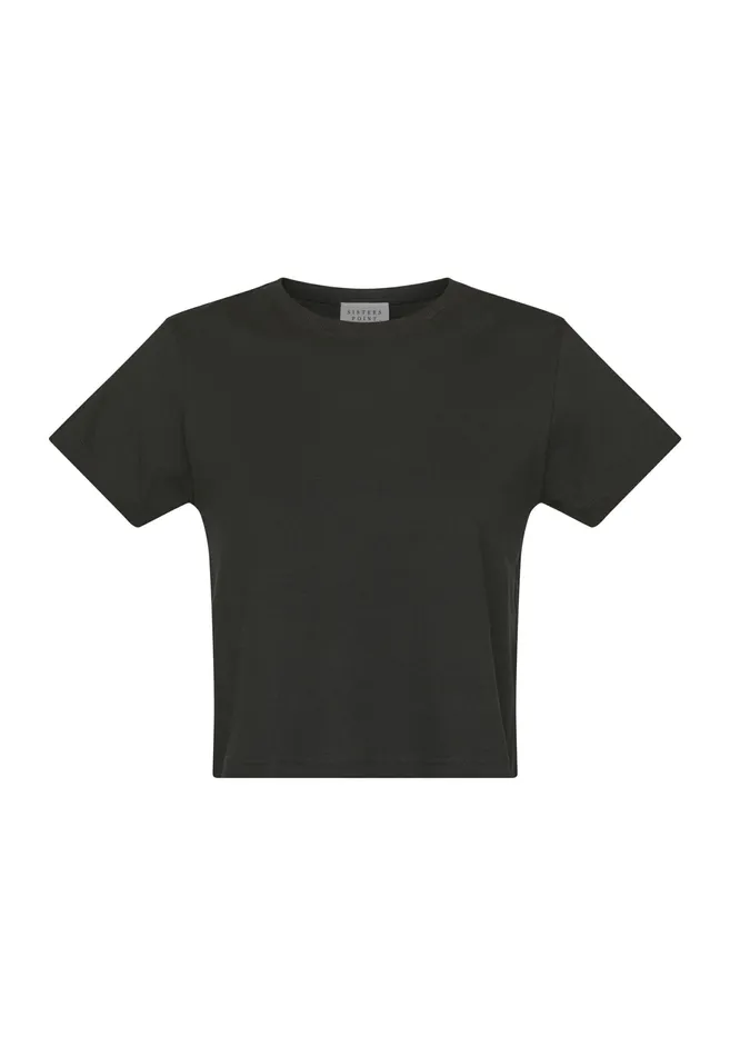 Women Sisters Point Tshirts HEDACROP Black